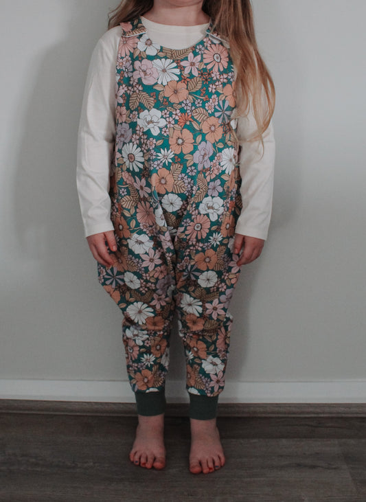 Rayne Drop Crotch Overalls