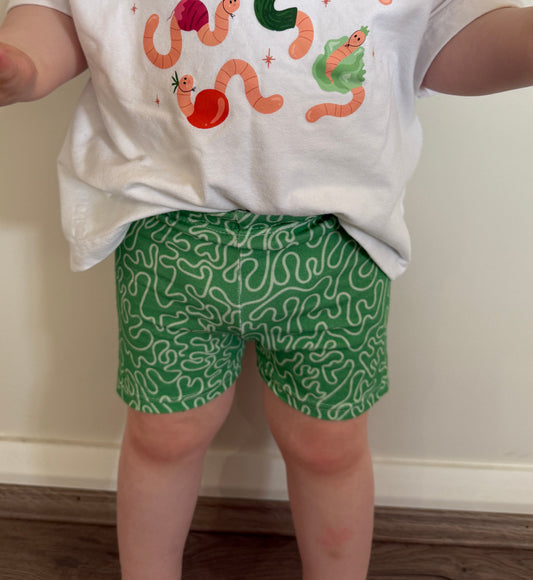 Wiggly Bike Shorts