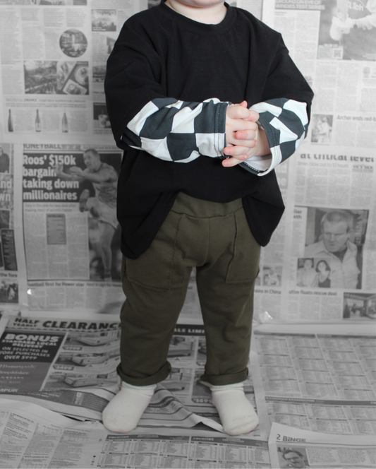 Jagger Oversized Layered Tee