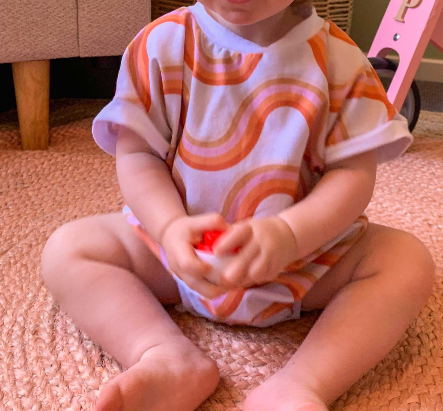 Astro Oversized Tshirt Romper