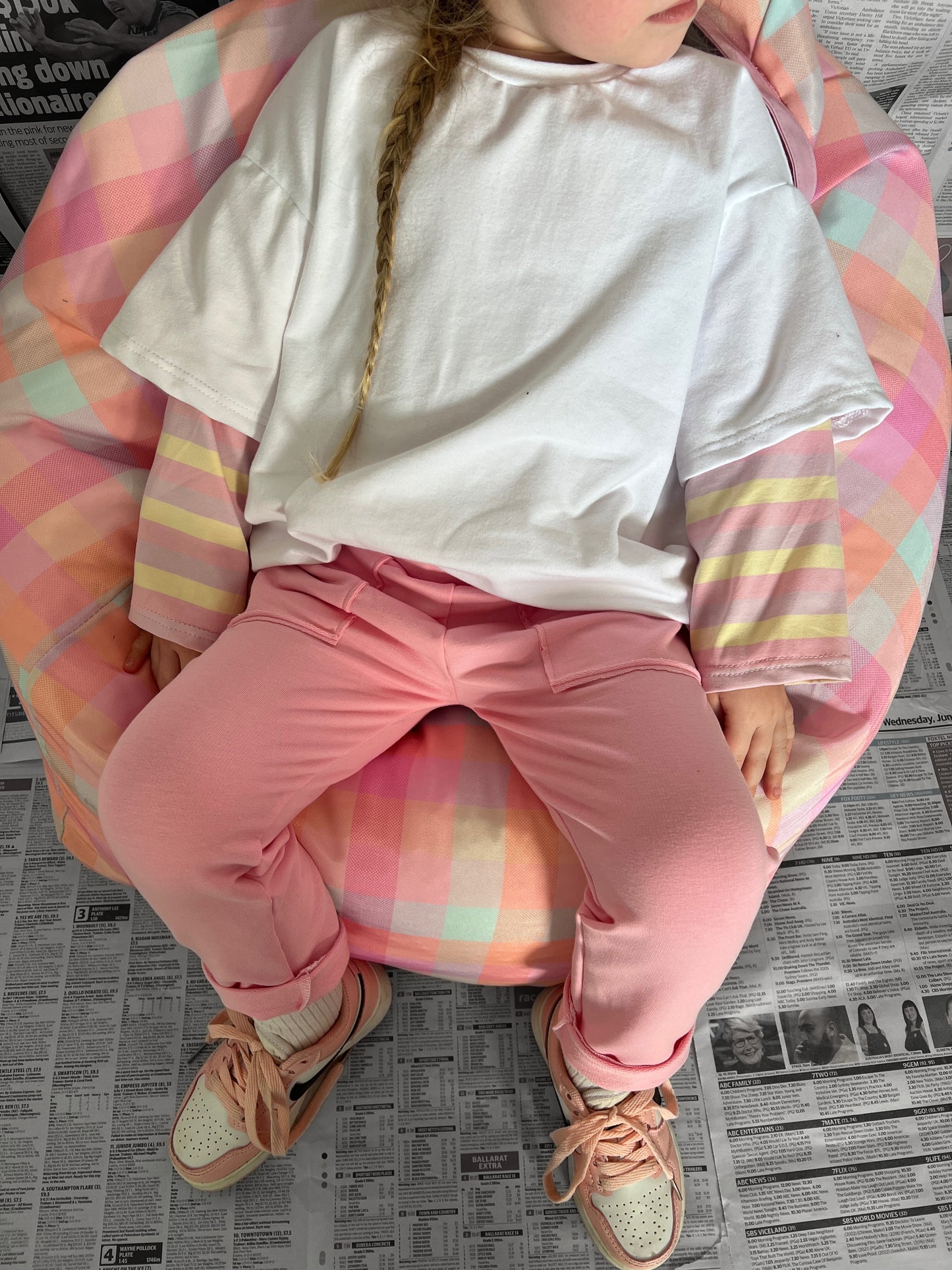 Stevie Oversized Layered Tee