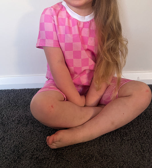 Affirmation Shirt & Bikeshort Set