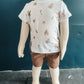 Noel Christmas Cargo Shorts & Tshirt Set